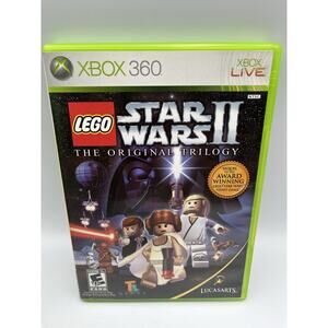Lego Star Wars 2 the Original Trilogy - (Microsoft Xbox 360, 2006) Tested